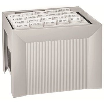 HAN KARAT, Polystyreeni, Harmaa, Litteä kansio, CE, 360 mm, 264 mm