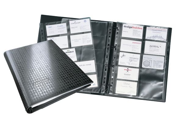 Durable 2409-01, A4, Förvaring, Polypropylen (PP), Svart, 20 ark, 315 mm