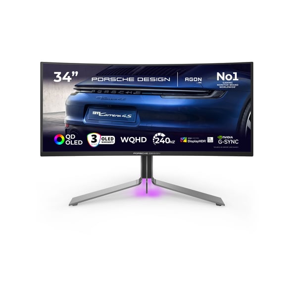AOC AGON PRO PD34-näyttö 34" 3440 x 1440 240 Hz QD-OLED