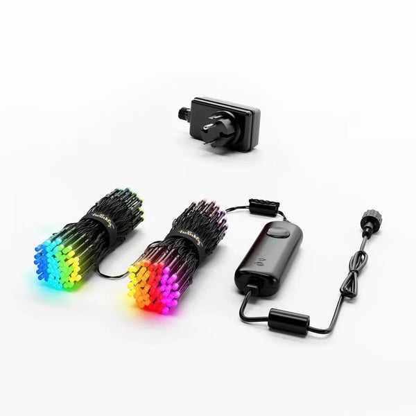 Twinkly Strings Lyslenke 250 flerfarget RGB - 20 meter - 250 LED-lys