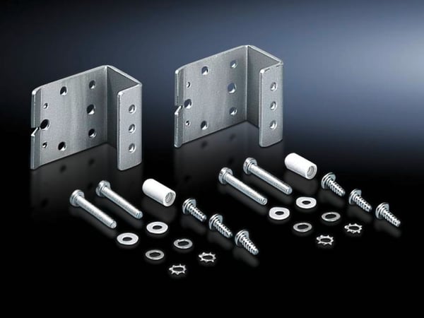 Rittal universalbrakett - skapmonteringssett (pakke med 6) (2373.000)