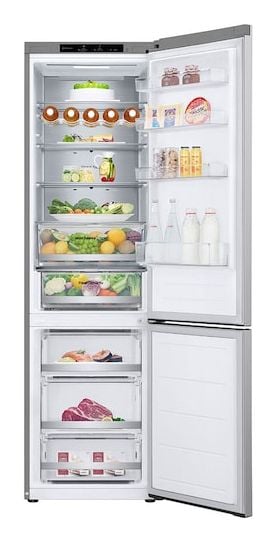 LG GBV5240CPY - Kjøleskap/fryser - 387 liter - Klasse C