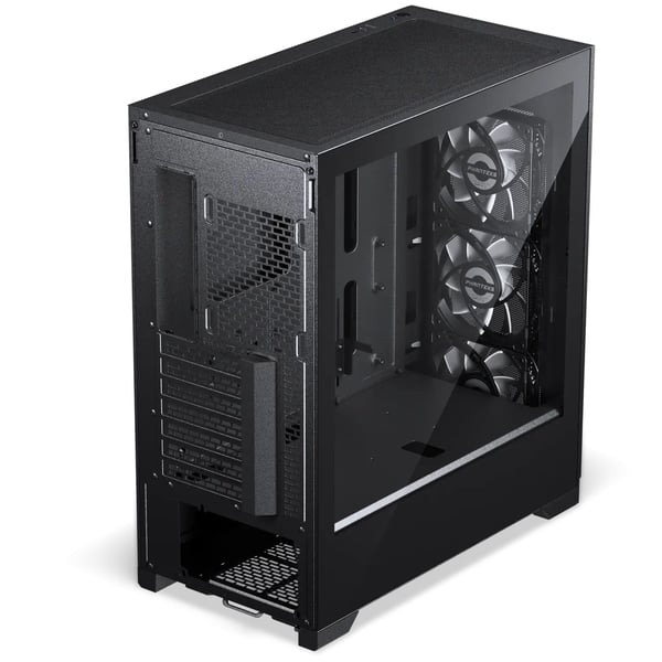Phanteks Eclipse G370A datorchassi Mid Tower ATX, svart, härdat glas