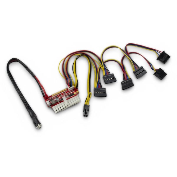 Inter-Tech Mini-ITX PSU - Extension Cable for External PSU - 200W NAS DC/DC - ITX - DC 12 V - 200 Watt