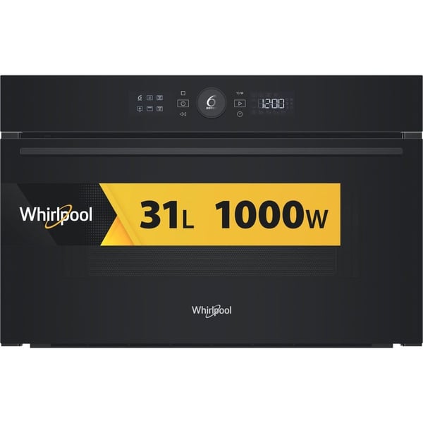 Whirlpool WMD54MB, Inbyggd, Kombinationsmikrovågsugn, 31 l, 1000 W, Inbyggd display, LED