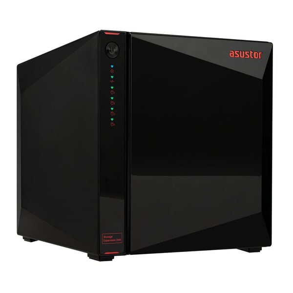 ASUSTOR Xpanstor 4 - NAS-server - 4 brønner - kan monteres i rack - SATA 6Gb/s - RAID 0, 1, 5, 6, 10, JBOD - USB-C 3.2 Gen 2