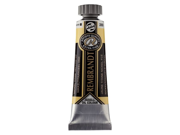 Rembrandt oljemalingsrør Nickel Titanium Yellow Deep 280
