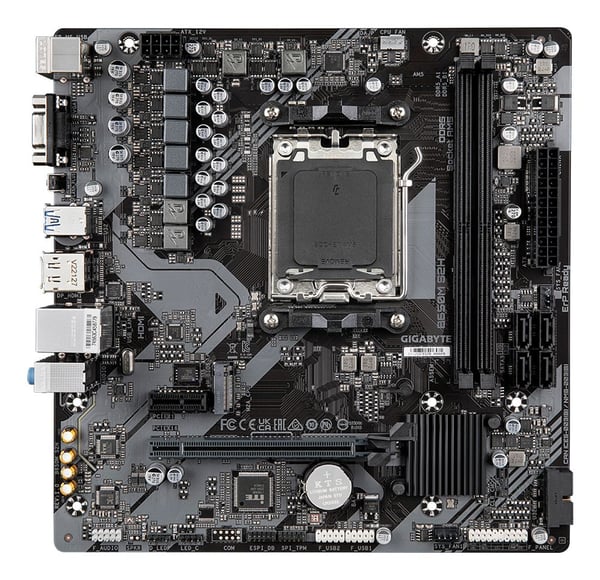 Gigabyte B650M S2H moderkort AMD B650 AM5 micro ATX DDR5