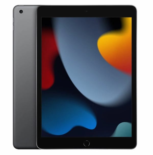 Renoverad Apple iPad 9 64GB WiFi (Space Gray) - 2021 - Skick: Grad B