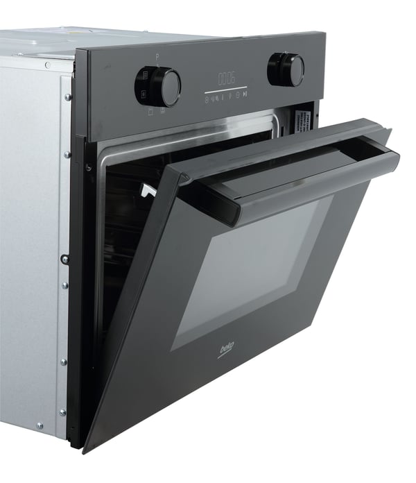 Beko BMCI 44313 FBG, Kiinteä, Yhdistelmämikroaaltouuni, 44 L, 900 W, Sisäänrakennettu näyttö, Rotaatio, Kosketus