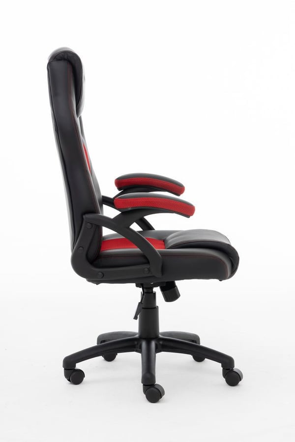 Raptor Gaming RG-GS-40, Gamingfåtölj, 120 kg, Vadderad sits, Vadderat ryggstöd, Svart, Svart