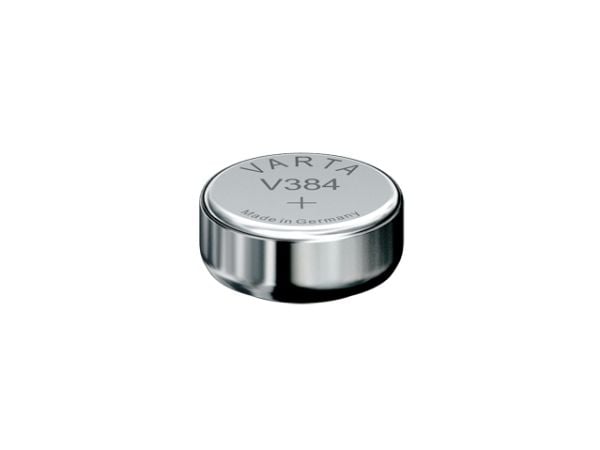 Varta -V384, Kertakäyttöinen akku, SR41, Hopea-oksidi (S), 1,55 V, 1 kpl, 37 mAh