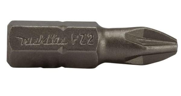 Makita B-24614, 3 stykker, Kors, 1/4", PZ 2, 25 mm