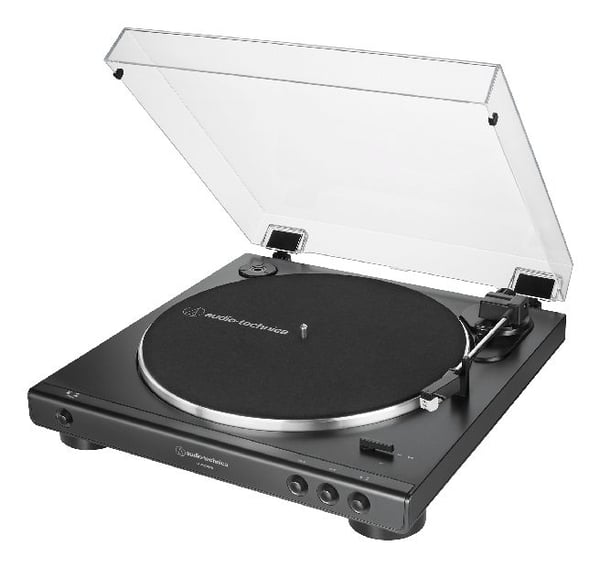 Audio-Technica AT-LP60XUSBGM platespiller remdrevet USB, metallgrå/svart