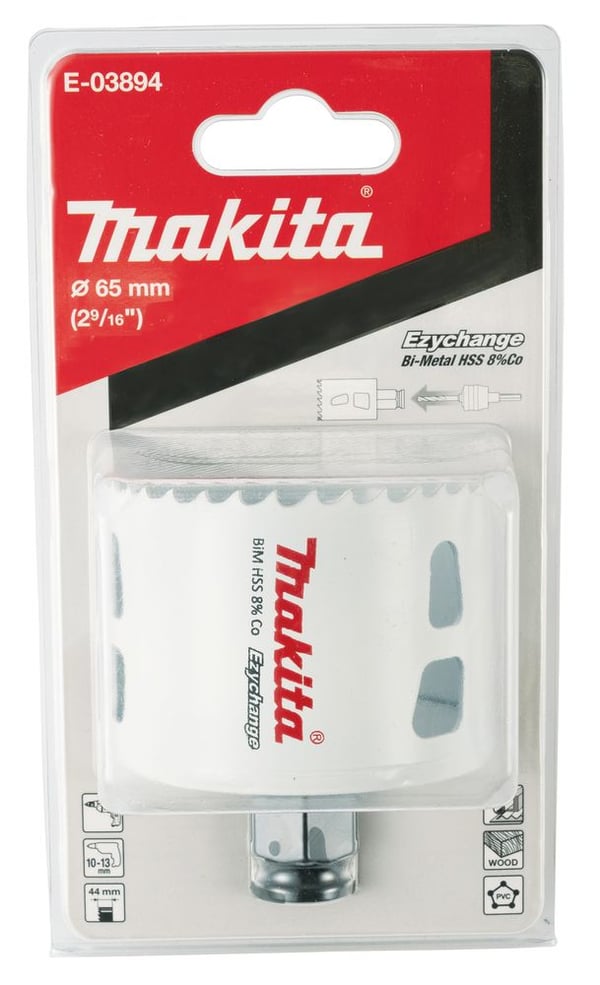 Makita EZYCHANGE - Hole saw - 65 mm
