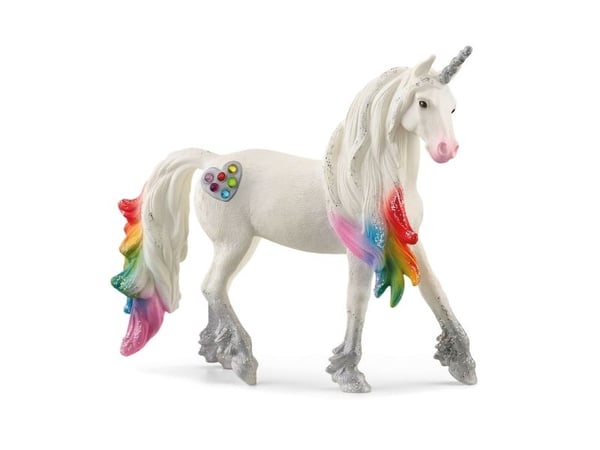 Schleich Rainbow Love Enhörningshingst