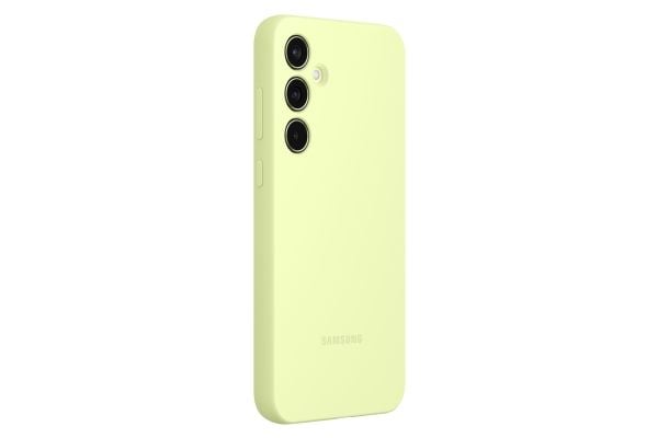 Samsung EF-PA556 - Baksidesskydd för mobiltelefon - silikon - lime - för Galaxy A55