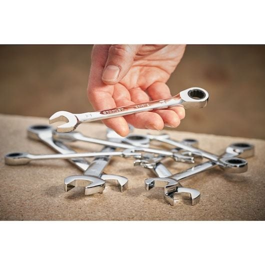 Stanley STMT89913-0, Kromvanadinstål, 13 mm, 1 styck, Rostfritt stål, Rostfritt stål, ASME B107.100, ISO 1711-1, ISO 21982, ISO 691