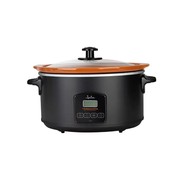 JATA JEOL2145, 5 L, Musta, Terrakotta, Painikkeet, 6 henkilö(t), 250 °C, Digitaalinen