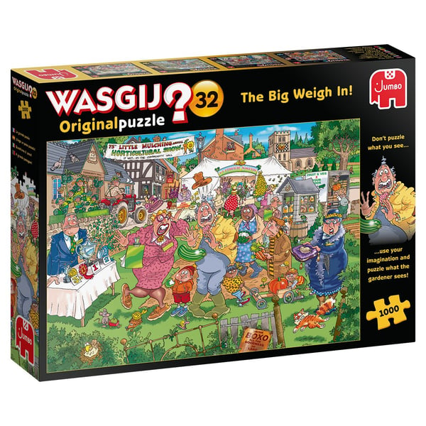 Wasgij Original 32 1000pcs, 1000 stykker, Komikk, 12 år