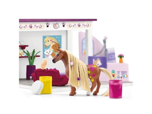 schleich HORSE CLUB Sofia’s Beauties 42614, Salonki ja spa, Brushable hair, Horses, 3 vuosi/vuosia, Monivärinen, Muovi