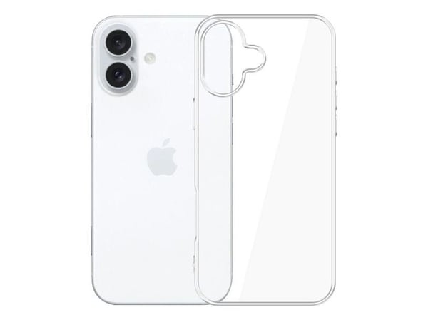 3MK Clear, Omslag, Apple, iPhone 16, 15,5 cm (6.12"), Transparent
