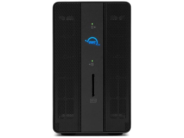 OWC TB3GM000H12, Langallinen, Thunderbolt 3, musta, SD, HDD, 2.5,3.5"