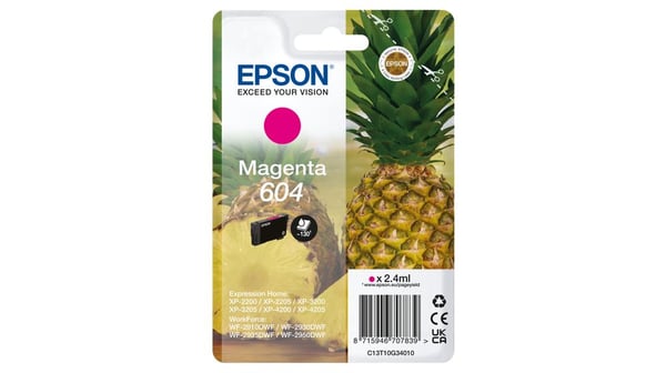 EPSON Single Pack Magenta 604-blekk