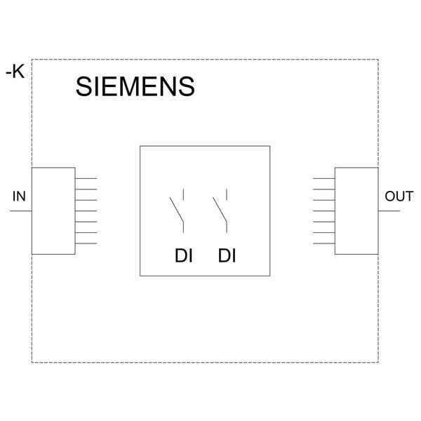 Siemens 3SU14001MA101BA1 3SU1400-1MA10-1BA1 anslutningsmodul IP20 1 st., 19 g, 80 mm, 65 mm, 55 mm