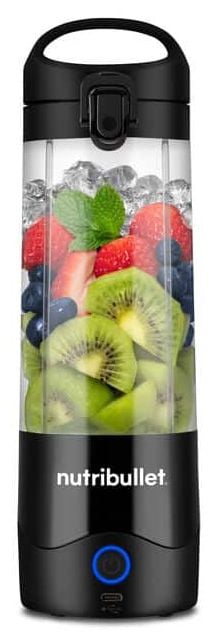 NutriBullet NBP003B, Bærbar blender, 0,475 l, Pulsfunksjon, Isknusing, 0,4237 m, Svart