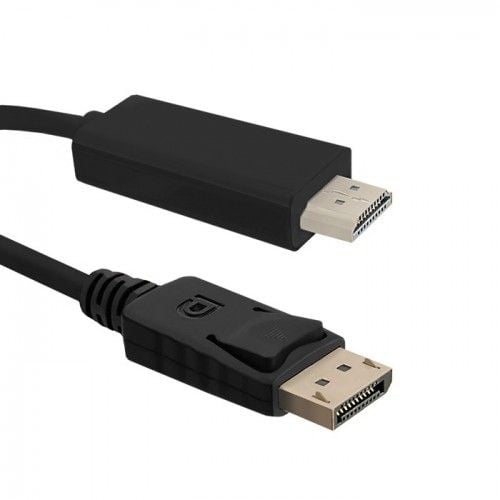 Qoltec - Adapterkabel - DisplayPort til HDMI til - 2 m