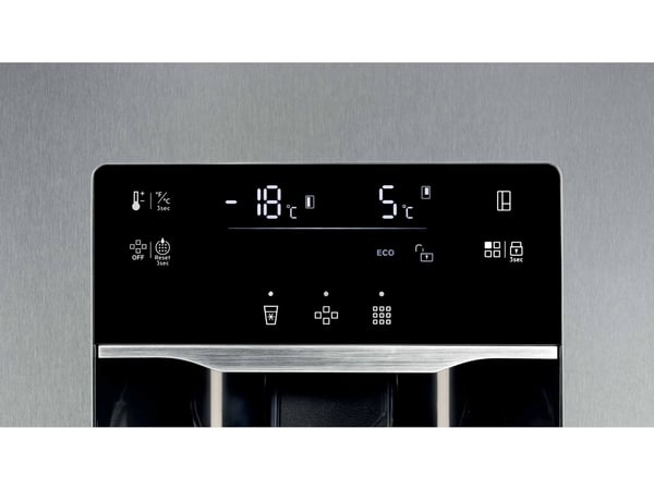 AEG ORX9V351DU jenkkikaappi 2-ovinen vapaasti seisova ruostumatonta terästä