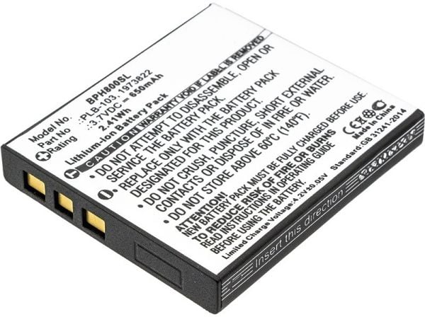 CoreParts MBXWHS-BA010 batteri 650 mAh för Beoplay H7/H8, svart