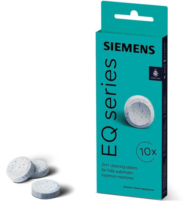 Siemens TZ80001B Rengjøringstabletter - 10-pakning