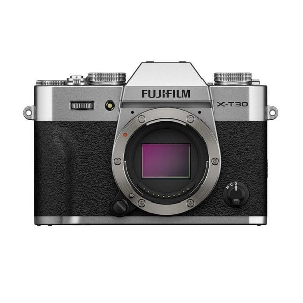 Fujifilm X -T30 III, 26,1 MP, 9600 x 2160 pixlar, X-Trans CMOS 4, 6.2K, Pekskärm, Silver, Svart