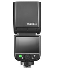 Godox V480, 1,7 s, Trådløse forbindelser, 32 kanaler, 361 g, Kompakt blits