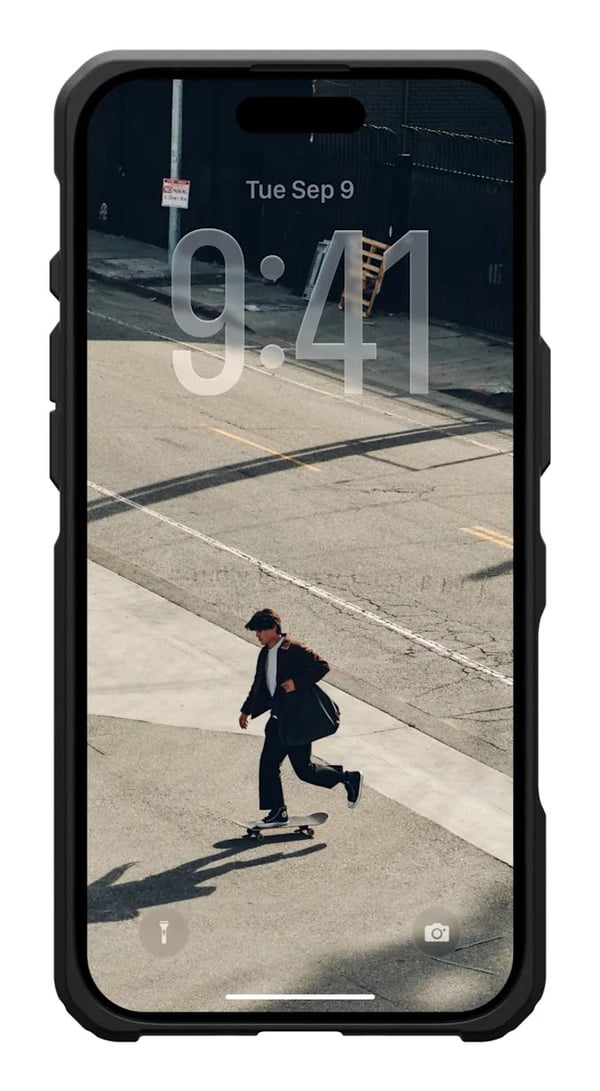 Urban Armor Gear 114520113940, Suojus, Apple, iPhone Air, 16,5 cm (6.5"), musta
