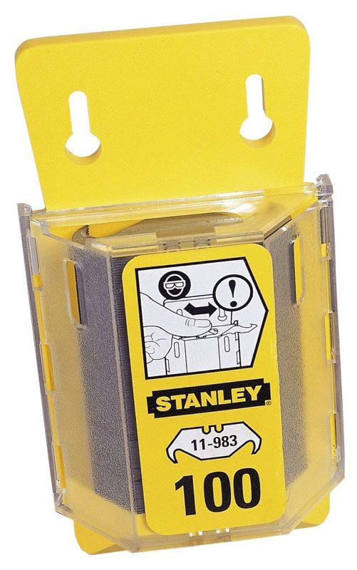 Stanley 0-11-983, 5 kpl, 50 mm, 0,65 mm, Satiini teräs