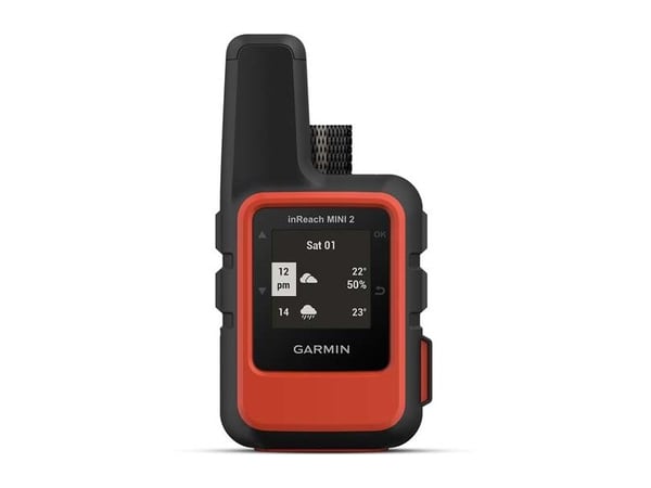 Garmin inReach Mini 2, Henkilökohtainen, Musta, Punainen, IPX7, 23 x 23 mm, 176 x 176 pikseliä, Yksivärinen