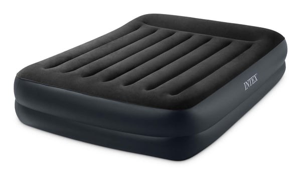 Intex 64124ND, Dobbel Madrass, Rektangel, Innendørs, Innebygd luftpumpe