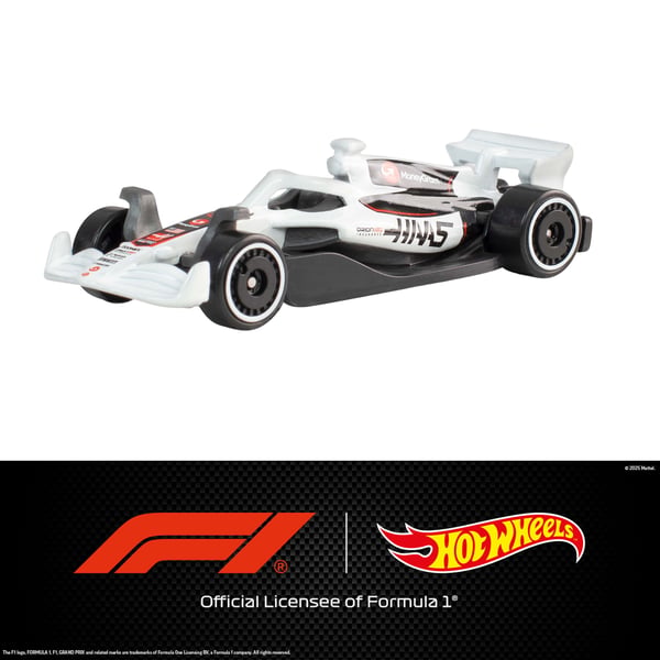 Hot Wheels F-1 Racing 2025 1:64 5-Pack