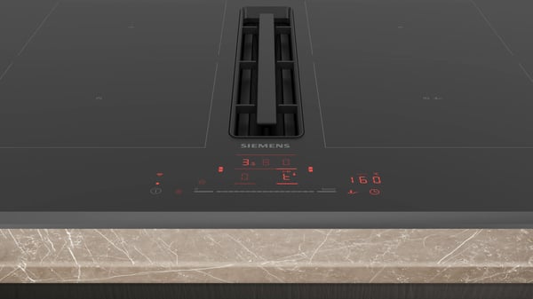 Siemens iQ500 ED851HQ26M induktionshäll 80 cm 4 zoner för inbyggnad svart