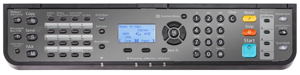 Kyocera ECOSYS MA2100cfx - Multifunktionsskrivare - färg - laser - Legal (216 x 356 mm)/A4 (210 x 297 mm) (original) - A4/Legal (media) - upp till ...