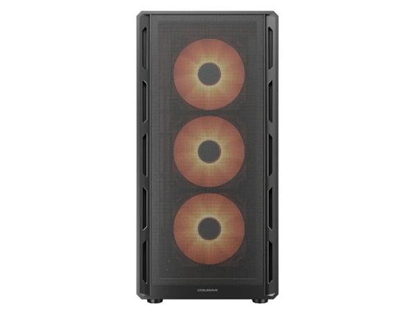 COUGAR CGR-2GA5B-P, Midi Tower, PC, Svart, ATX, micro ATX, Mini-ITX, Multi, 17,5 cm