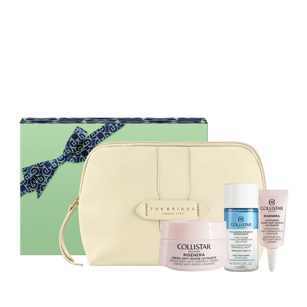 Collistar Rigenera Antiwrinkle Smoothing Cream 50 Ml Bifasic 35 Ml Eye Cream 5 Ml And Pouch