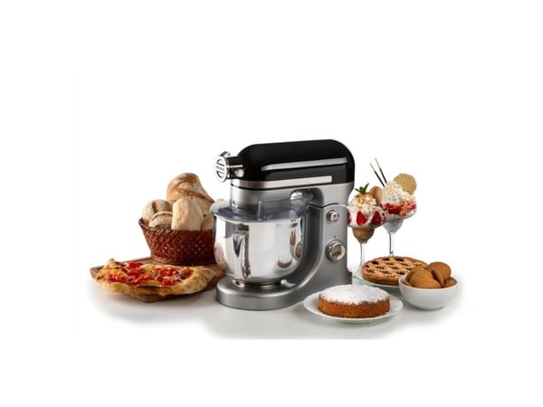 Ariete 1589/02, Elektrisk visp, Svart, Vispe, Elte, Miksing, 5,5 l, Rotasjon, Aluminium