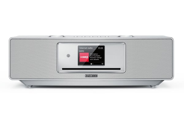 Kenwood CR-ST700SCD-S mikrojärjestelmä DAB+/internetradio 43 W, hopea