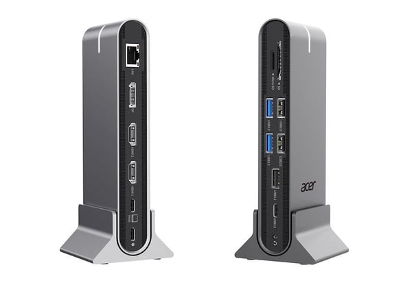 Acer HP.DSCAB.022 dockningsstation 15-i-1 Type-C, 2x HDMI, 1x DP