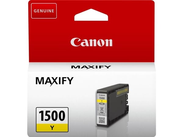 Canon PGI-1500 Y - 4.5 ml - gul - original - blekkbeholder - for MAXIFY MB2050, MB2150, MB2155, MB2350, MB2750, MB2755