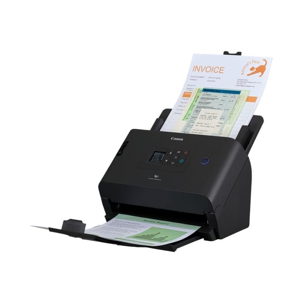 Canon imageFORMULA DR-S250N, 216 x 356 mm, 600 x 600 DPI, Arkkisyöttöskanneri, Musta, CIS, RGB LED